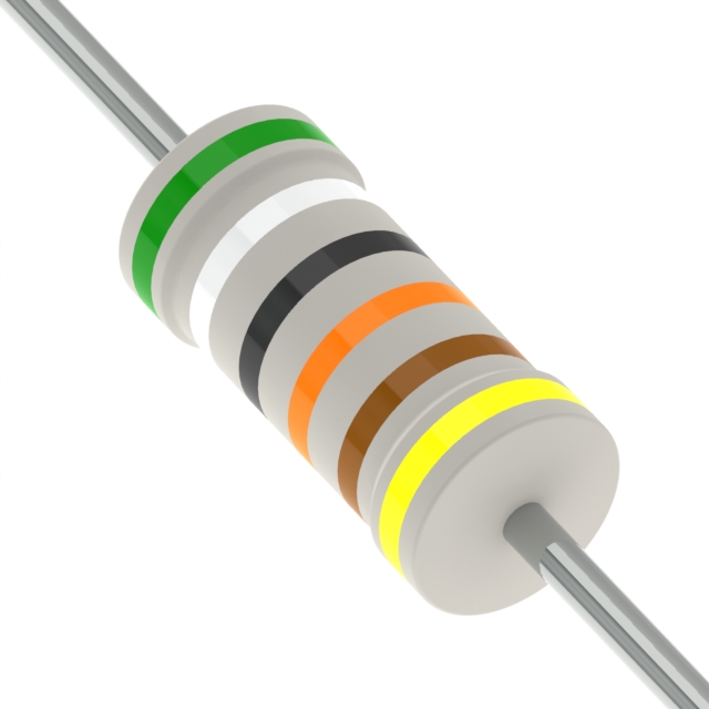 RES 590K OHM 1% 1/2W AXIAL