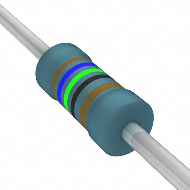 RES 165 OHM 1/2W 1% AXIAL