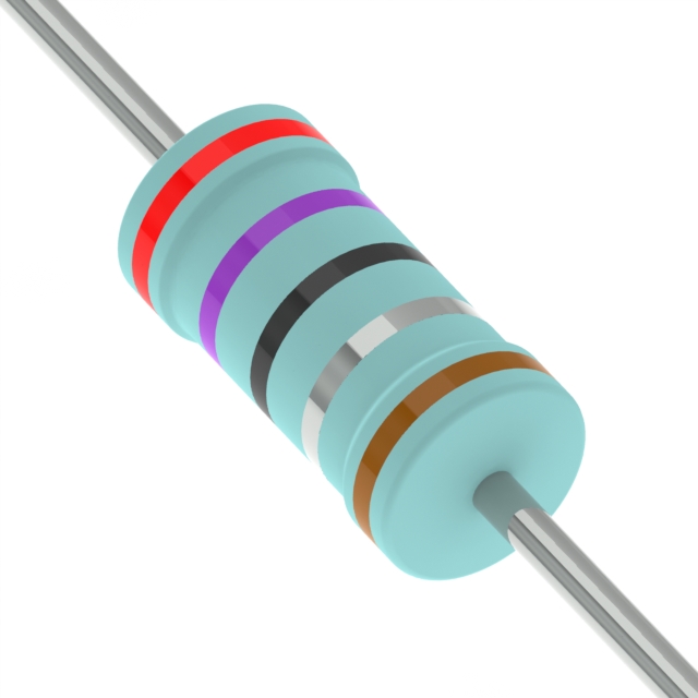 RES 2.7 OHM 1% 0.4W AXIAL