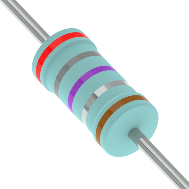 RES 2.87 OHM 1% 0.6W AXIAL