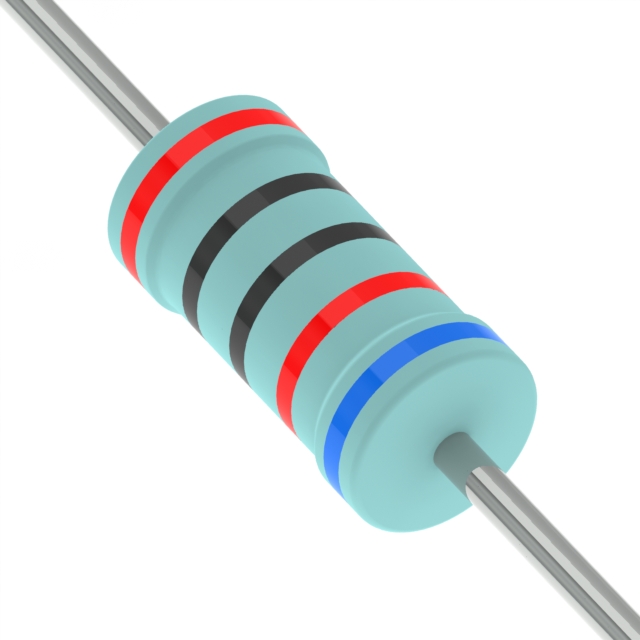 RES 20K OHM 0.25% 1W AXIAL