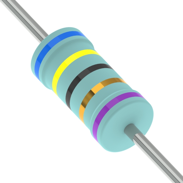 RES 64 OHM 0.1% 1/2W AXIAL
