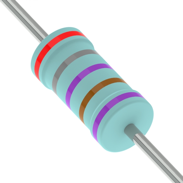 RES 2.87K OHM 0.1% 1/2W AXIAL