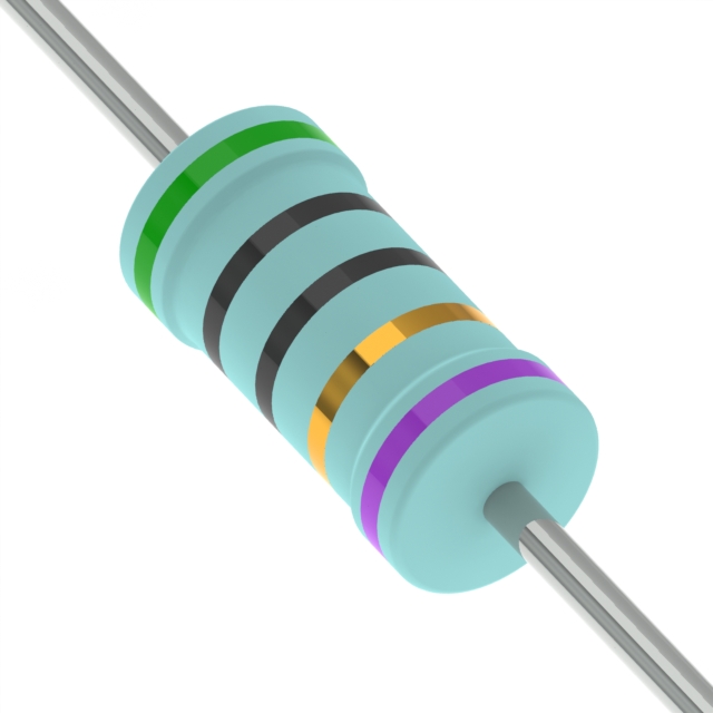 RES 50 OHM 0.1% 1/2W AXIAL