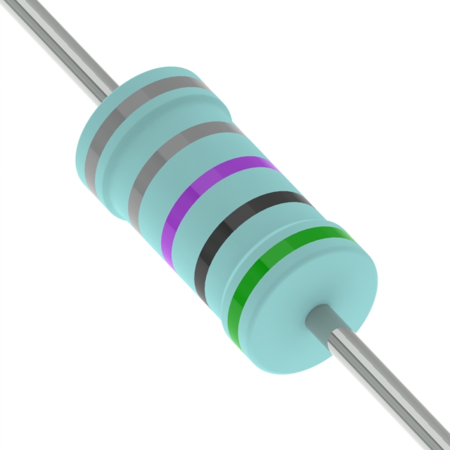 RES 887 OHM 0.5% 1/2W AXIAL