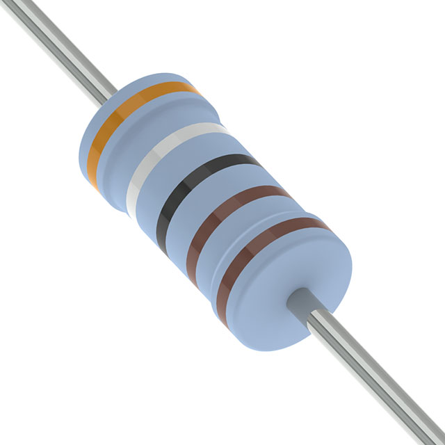 RES 3.9K OHM 1% 2W AXIAL