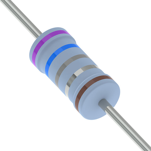 RES 7.68 OHM 1% 1/4W AXIAL