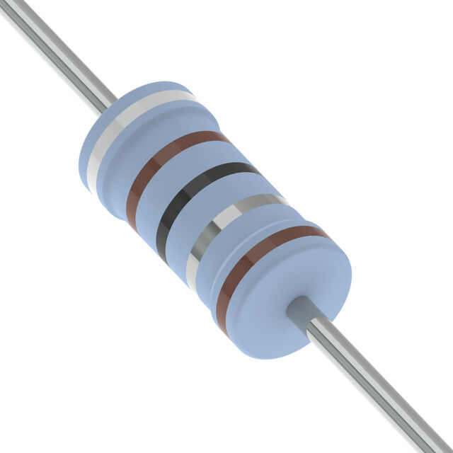 RES 9.1 OHM 1% 1W AXIAL