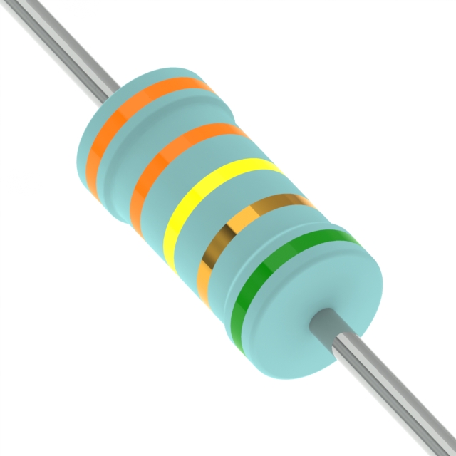 RES 33.4 OHM 0.5% 1/4W AXIAL