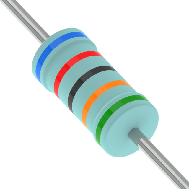 RES 620K OHM 0.5% 1/4W AXIAL