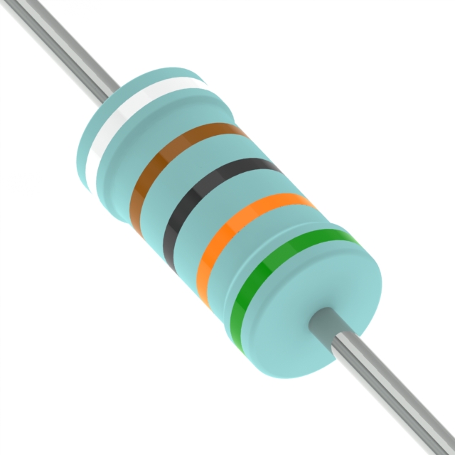 RES 910K OHM 0.5% 1/4W AXIAL