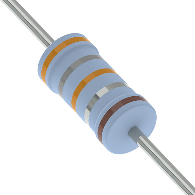 RES 3.83 OHM 1% 1W AXIAL