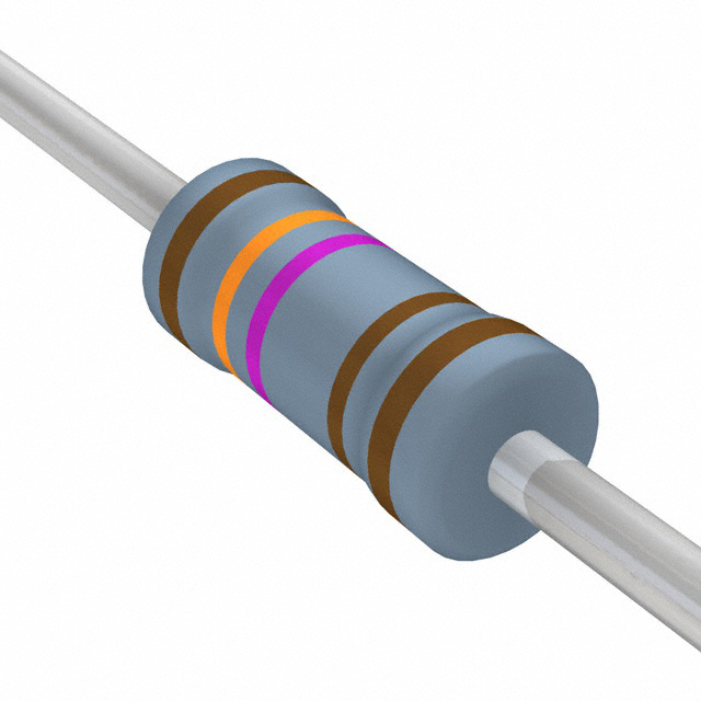 RES 1.37K OHM 1% 2W AXIAL
