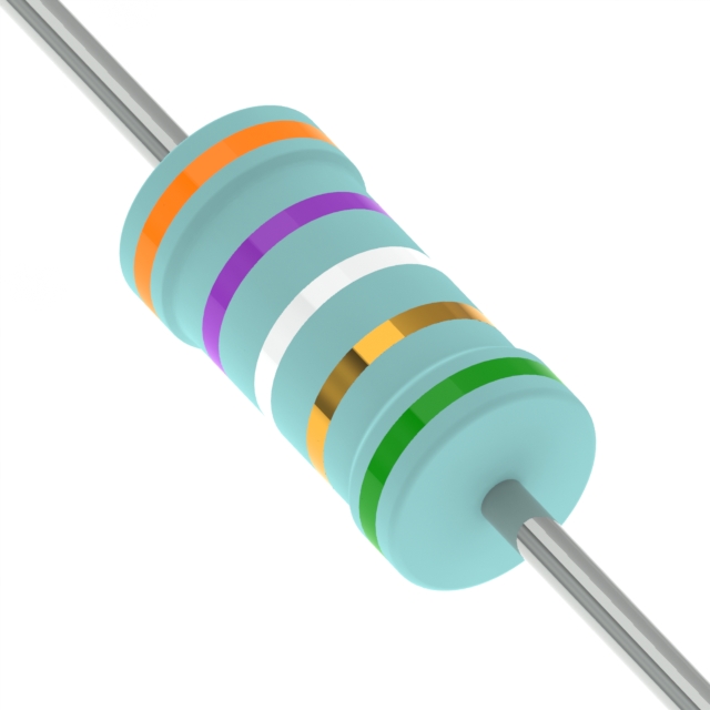 RES 37.9 OHM 0.5% 1/2W AXIAL