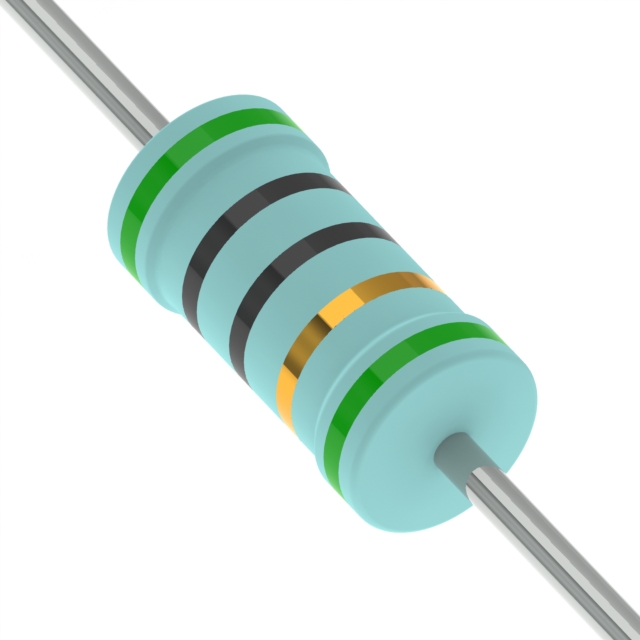 RES 50 OHM 0.5% 1/2W AXIAL
