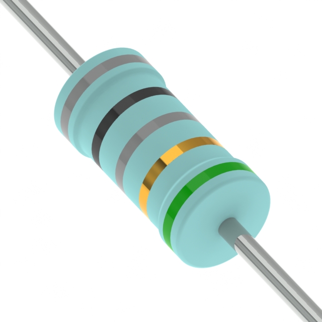RES 80.8 OHM 0.5% 1/2W AXIAL