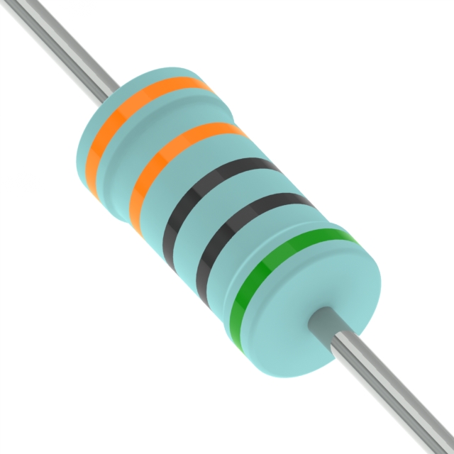 RES 330 OHM 0.5% 1/2W AXIAL