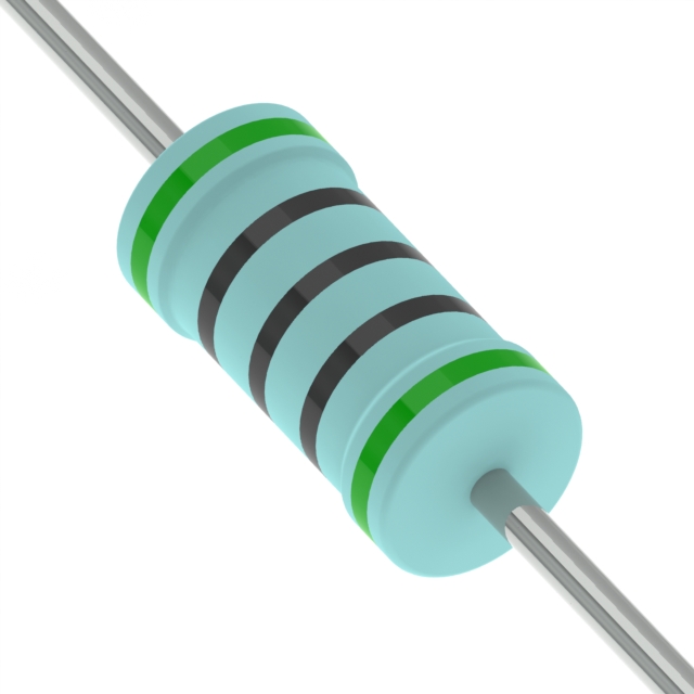 RES 500 OHM 0.5% 1/2W AXIAL