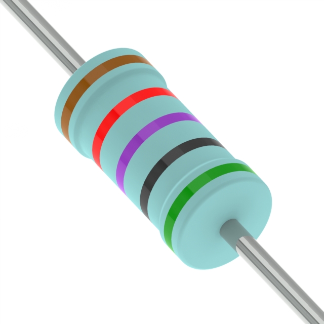 RES 127 OHM 0.5% 1/6W AXIAL