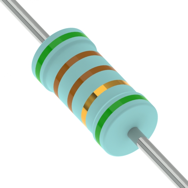 RES 511K OHM 0.5% 1/2W AXIAL