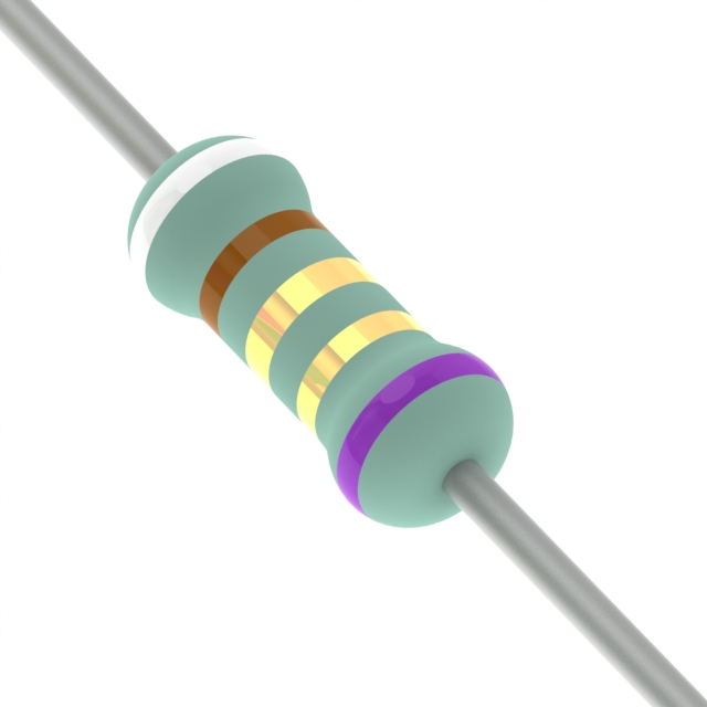 RES 9.1 OHM 5% 1W AXIAL