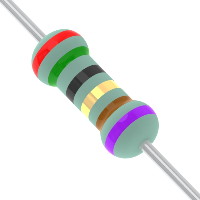 RES 25 OHM 1% 4W AXIAL