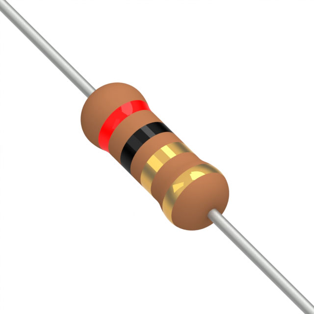 RES 2K OHM 5% 1W AXIAL