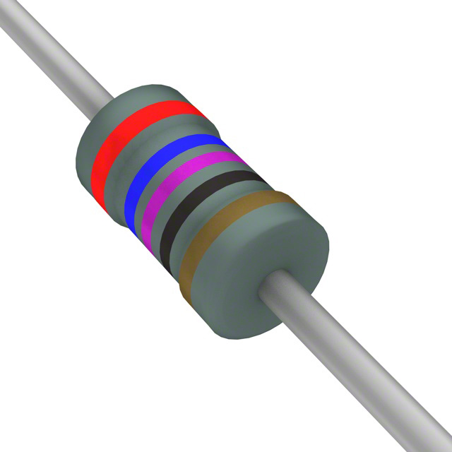 RES 267 OHM 1% 1/2W AXIAL