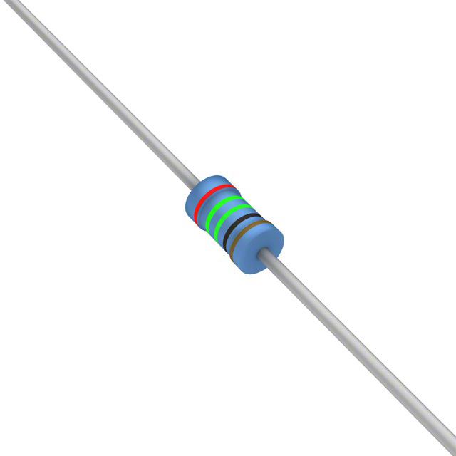 RES 255 OHM 1% 1/4W AXIAL