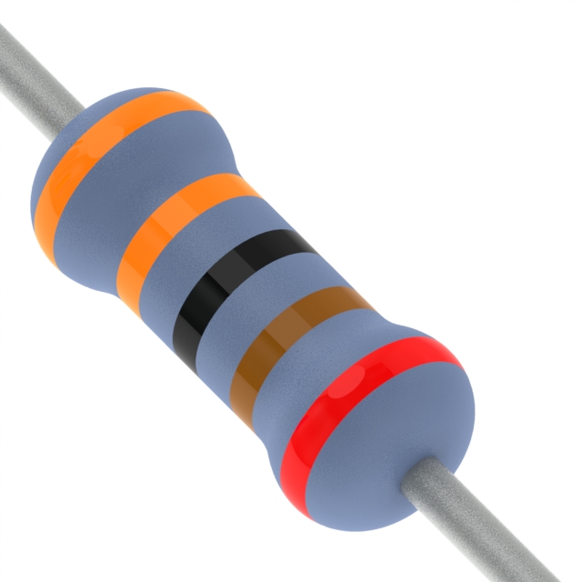 RES 3.3K OHM 2% 1W AXIAL