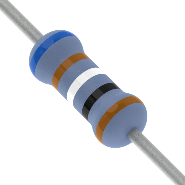RES 619 OHM 1% 3W AXIAL