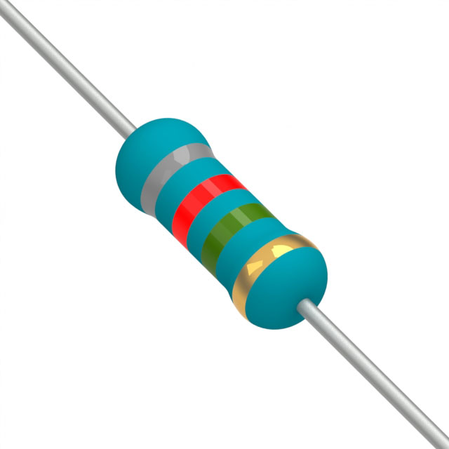 RES 8.2 MOHM 1/4W 5% AXIAL