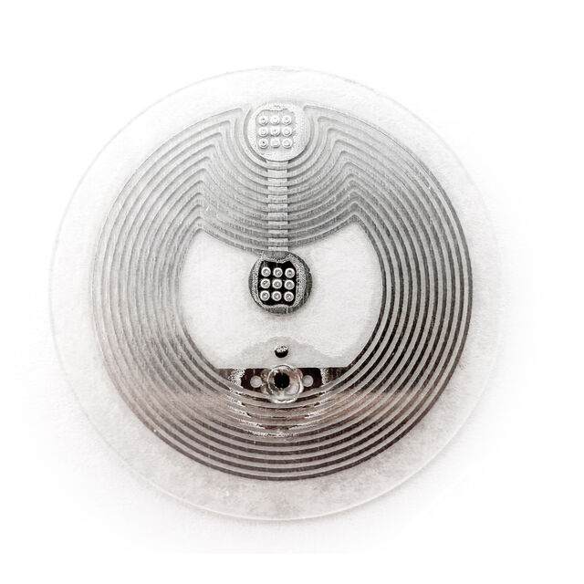 HF GLOB TOP LABEL-D25-NTAG213