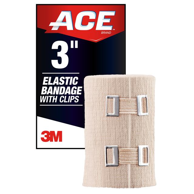 ACE BRAND ELASTIC BANDAGE W/CLIP