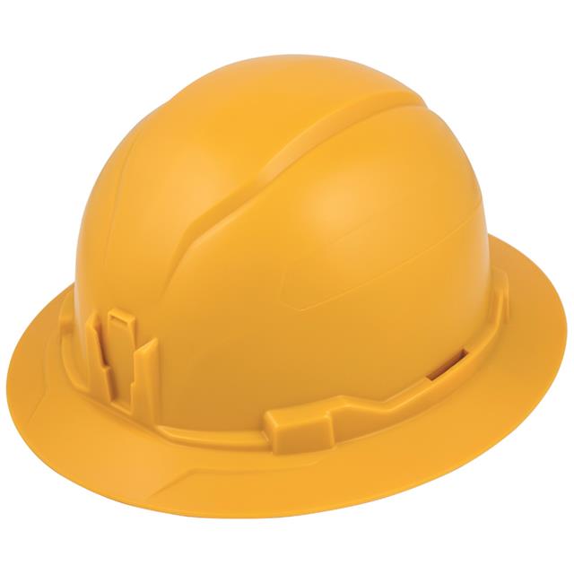 HARD HAT NON VENTED FULL BRIM YE