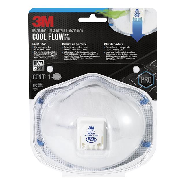 3M PAINT ODOR VALVED RESPIRATOR,