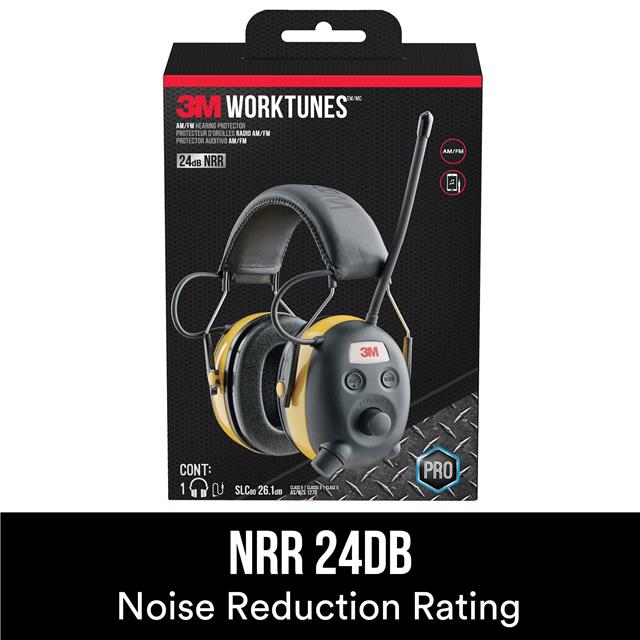 3M WORKTUNES AM/FM HEARING PROTE