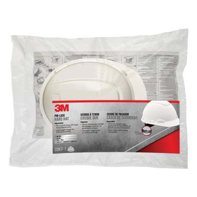 3M NON-VENTED HARD HAT WITH PINL