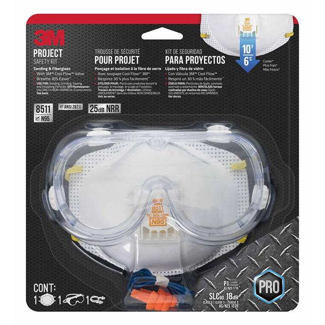3M PROJECT SAFETY KIT WITH VALVE