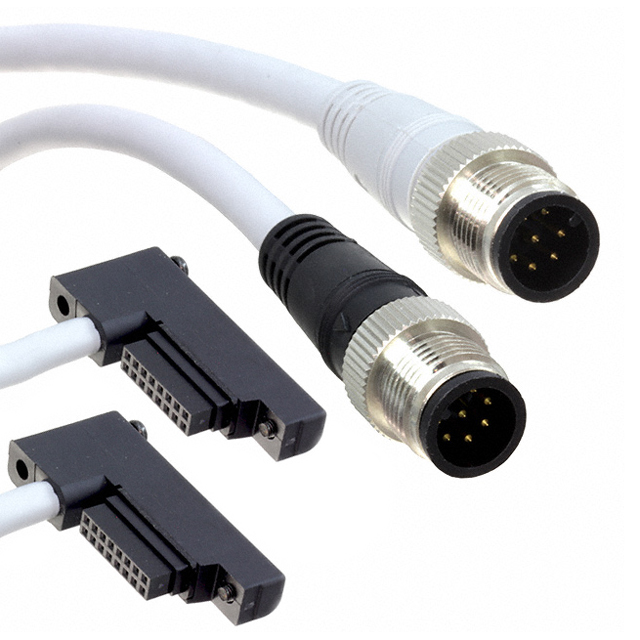 CONNECTION CBL 0.5M 8 CORE M12