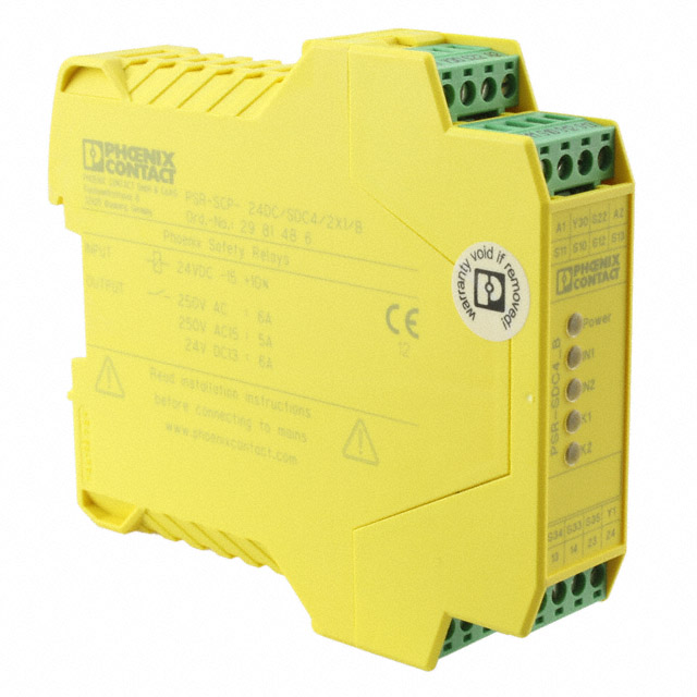 RELAY SAFETY DPST 6A 24V