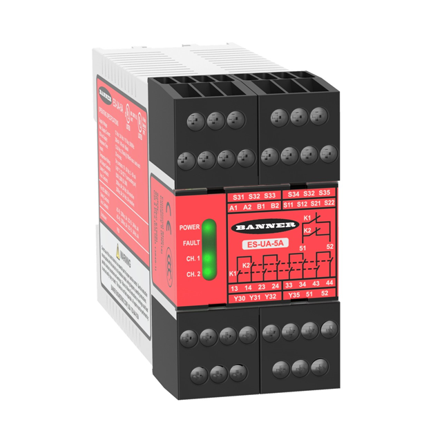 SAFETY MODULE E-STOP/INTERLOCK
