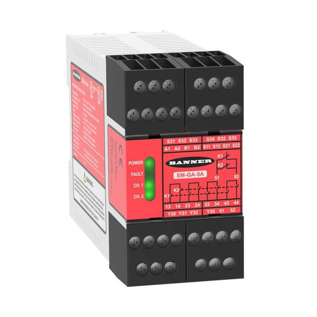 SAFETY RELAY MODULE FOR SAFETY M