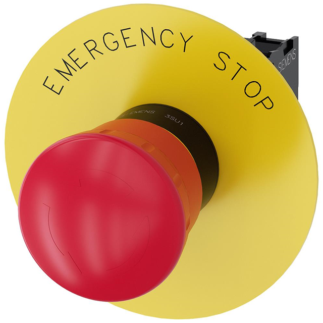 SW E-STOP TWIST RESET 10A 500V