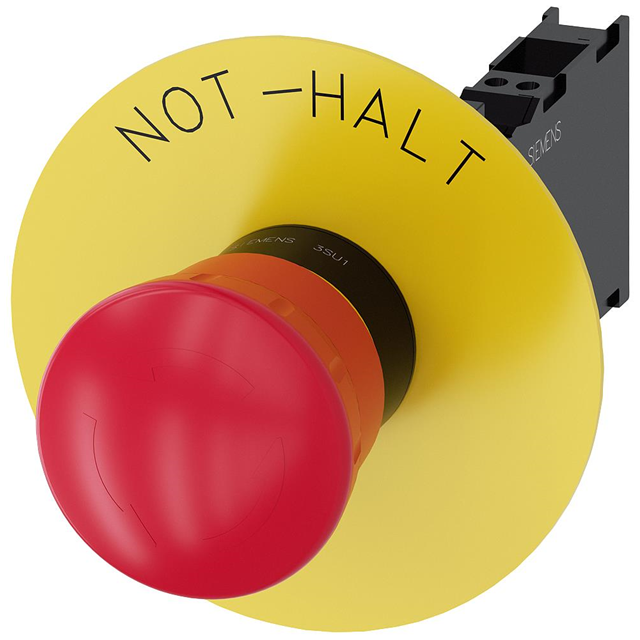 SW E-STOP TWIST RESET 10A 500V