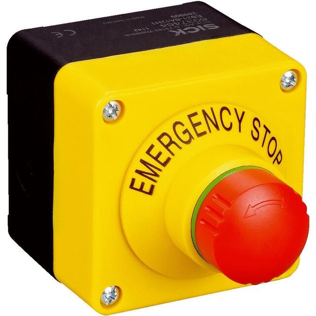 SWITCH ESTOP TWIST RESET 3A 250V