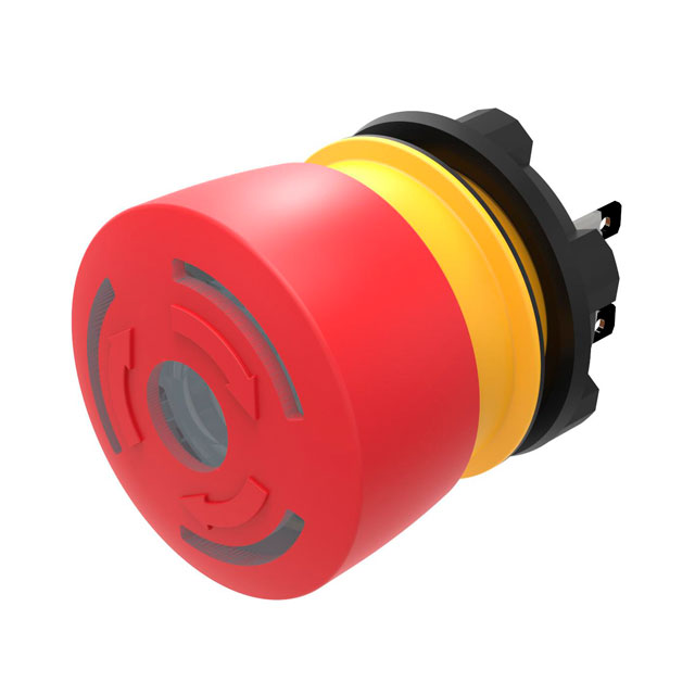 SWITCH ESTOP TWIST RESET 5A 250V