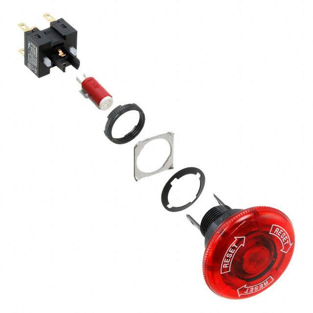 SWITCH ESTOP TWIST RESET 5A 125V