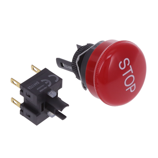 SWITCH ESTOP TWIST RESET 5A 125V