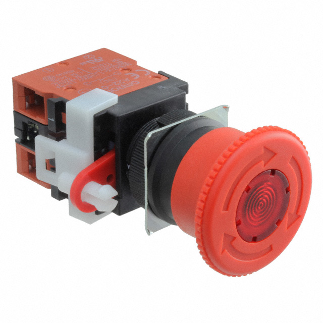 SW E-STOP TWIST RESET 10A 110V